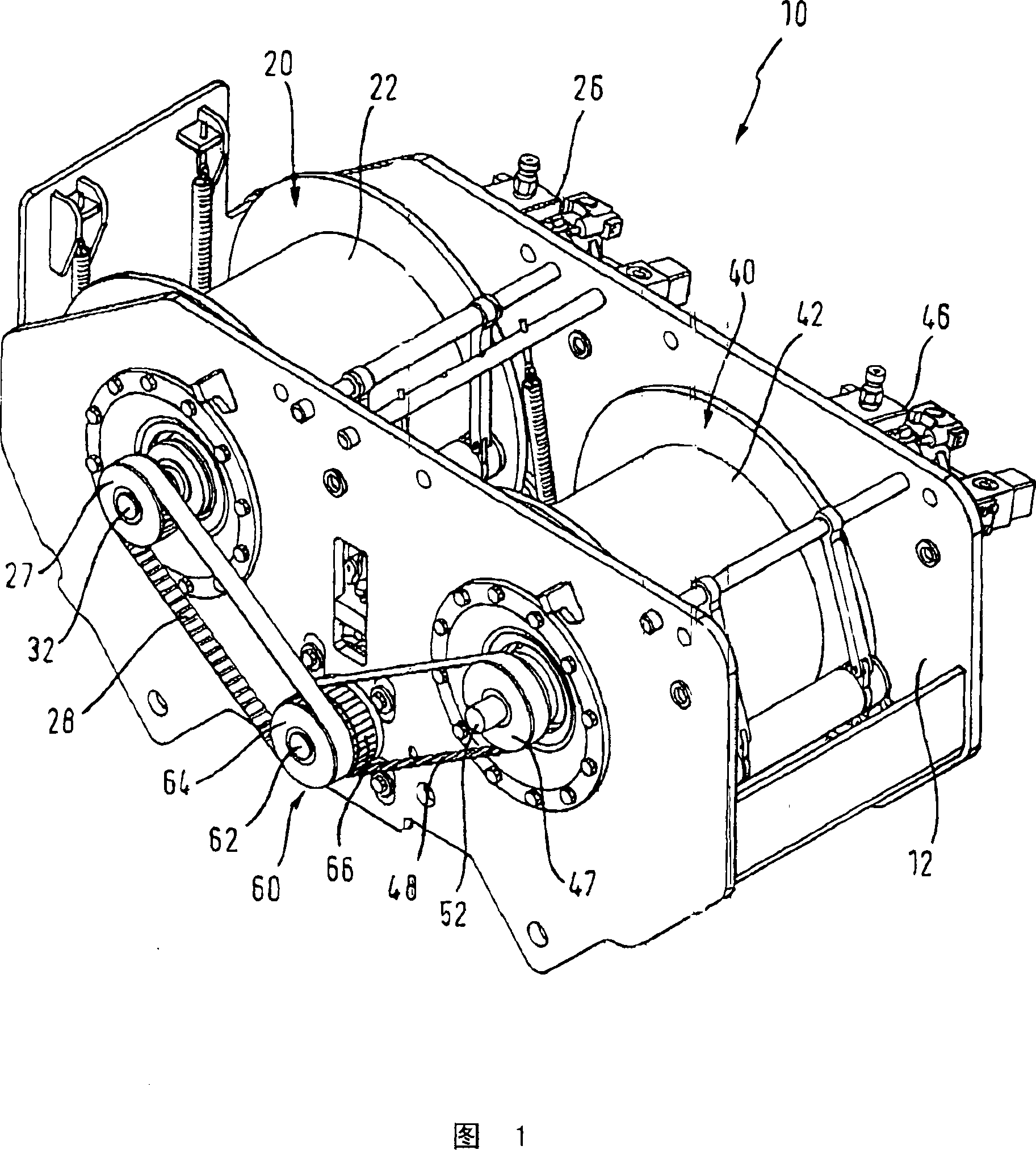 Winching device