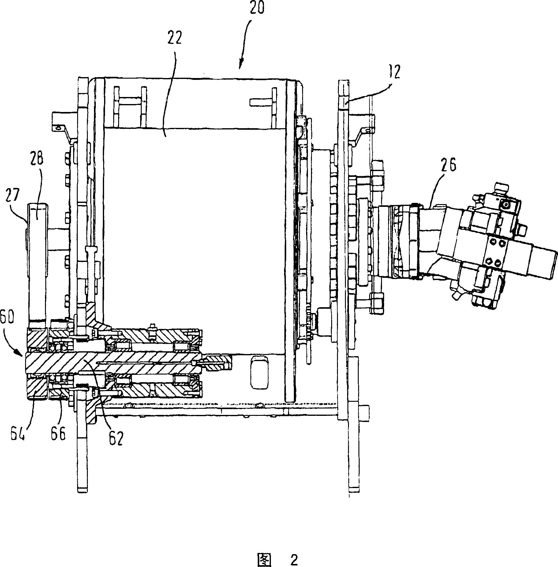 Winching device