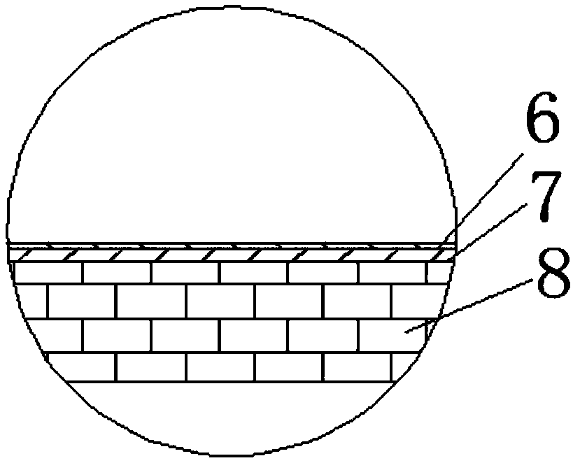 Rural domestic wastewater treatment system based on small watershed morphology