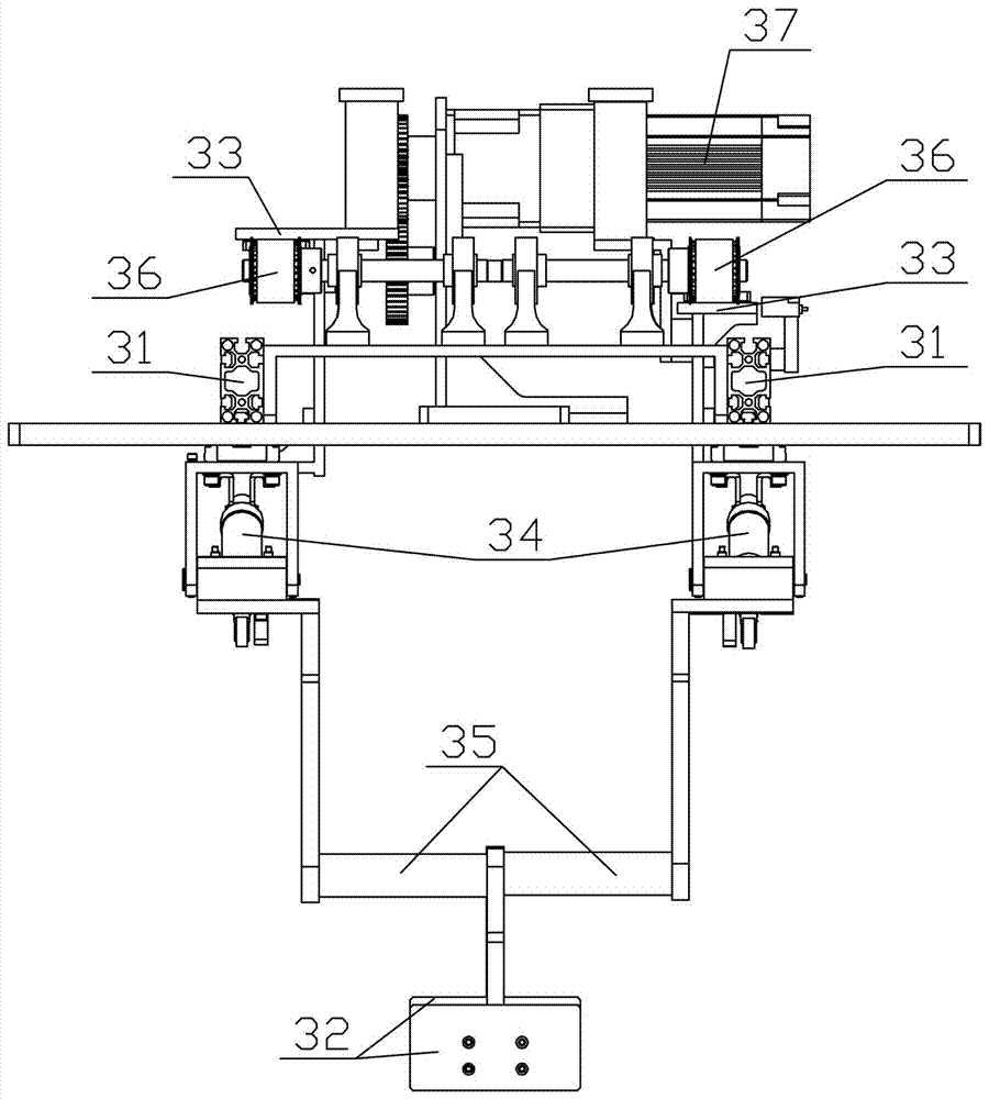 Automatic packing machine for diapers