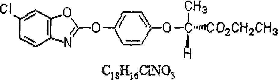 Herbicidal composition containing diflufenican and fenoxaprop-ethyl and application thereof