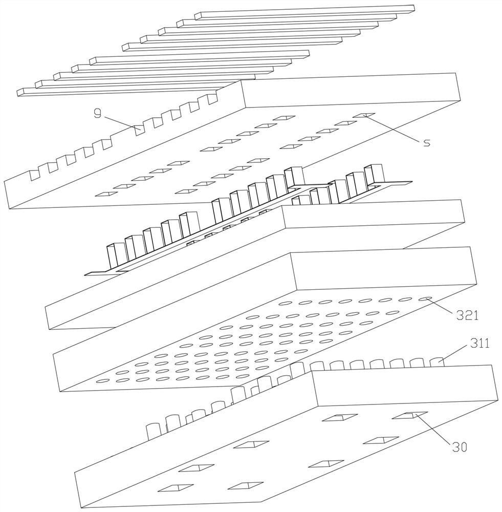 Magnetic massage mattress