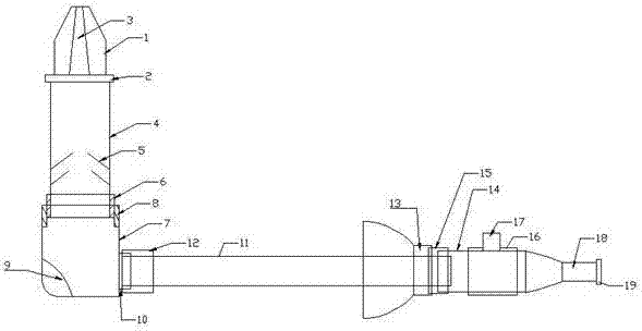 Efficient spray gun structure for coating machine