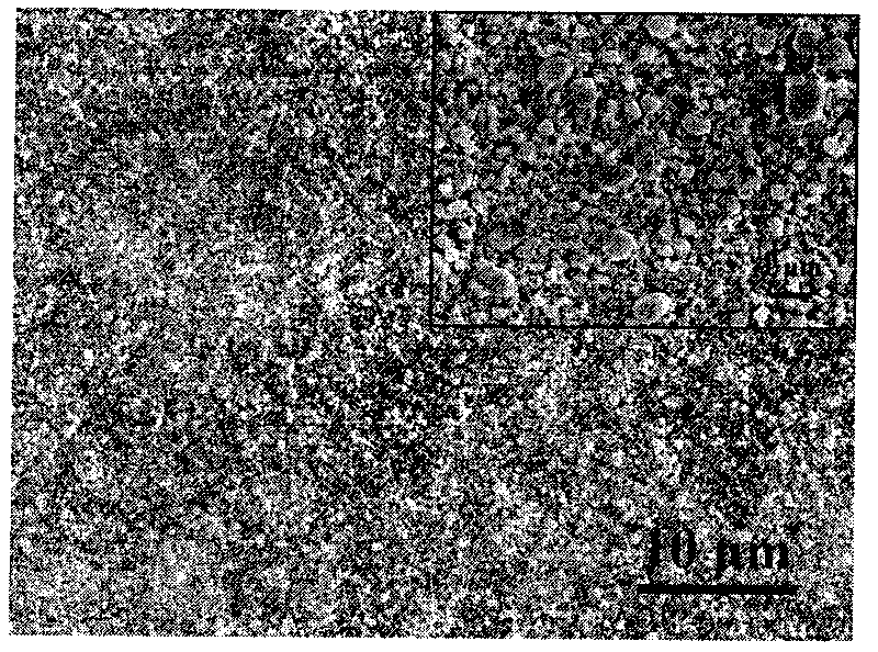 Solution for replacing silver plating in deposited nanostructure on surface of silicon matrix and use method thereof