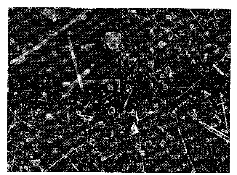 Solution for replacing silver plating in deposited nanostructure on surface of silicon matrix and use method thereof