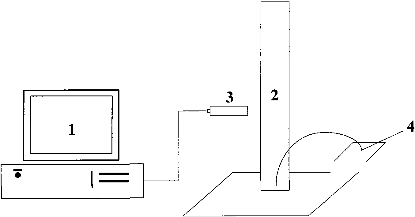 Method and system for determining free precipitation speed of floccules/mud particles