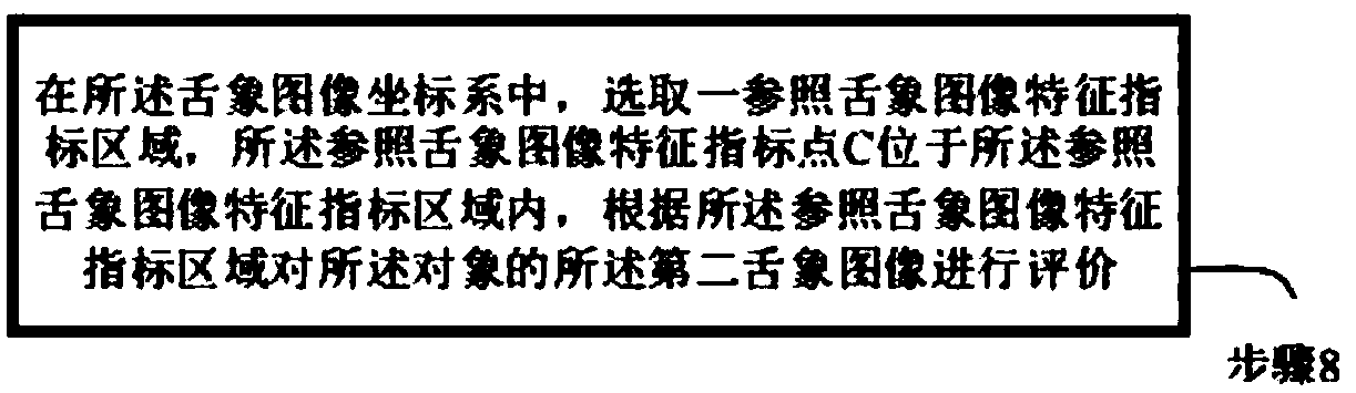 The invention discloses a tTongue picture image evaluation method