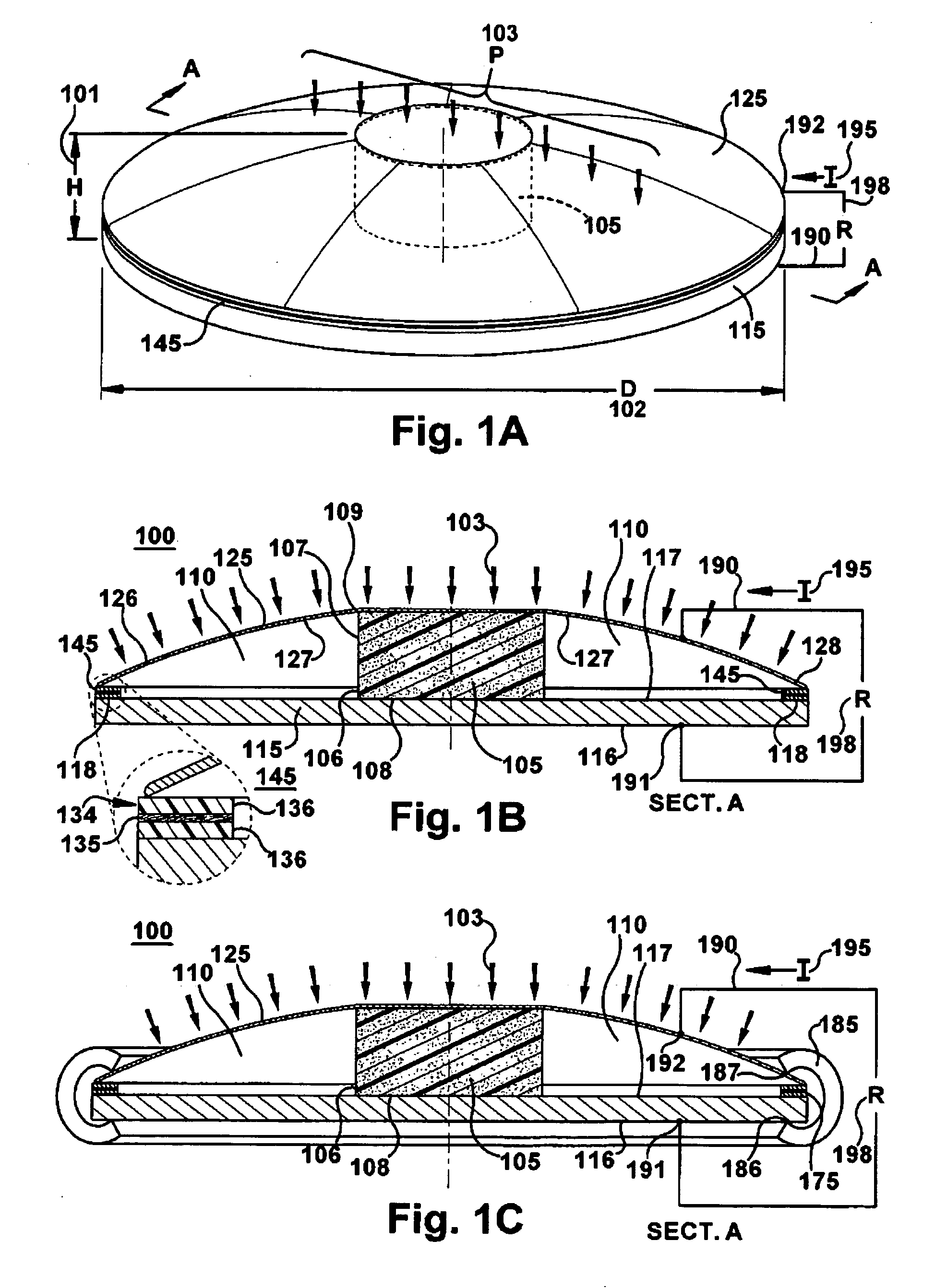 Resistive contact sensors for large blade and airfoil pressure and flow separation measurements