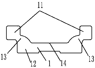 Modular sliding device and use method thereof