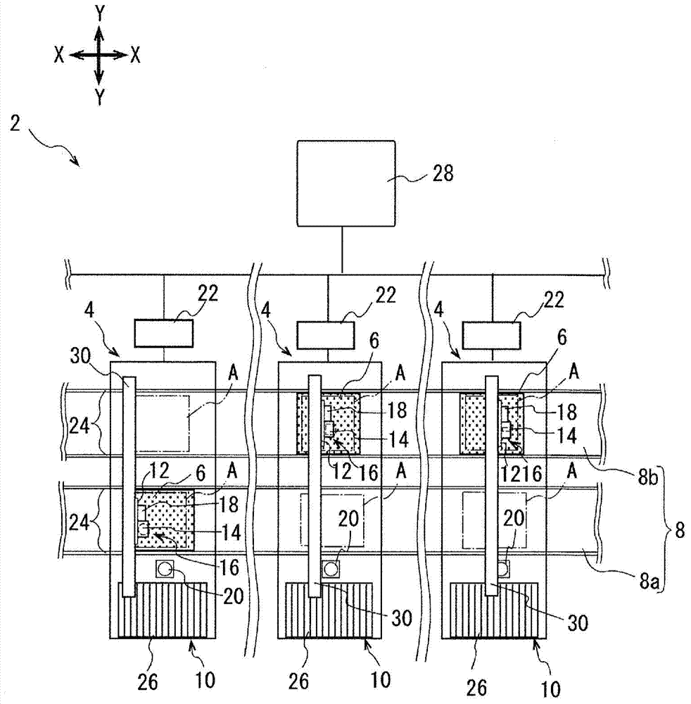 Component mounting line