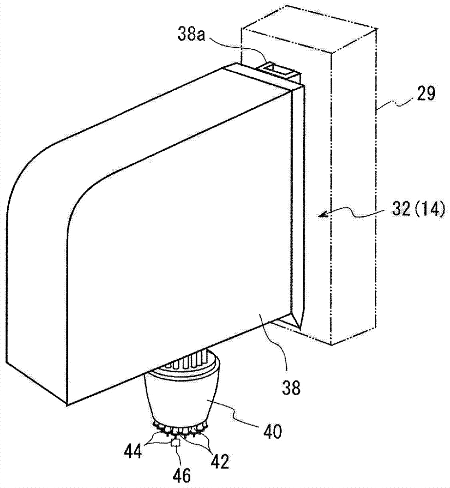 Component mounting line