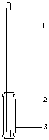 A kind of solid acid radical electrode based on doped polyaniline and preparation method thereof