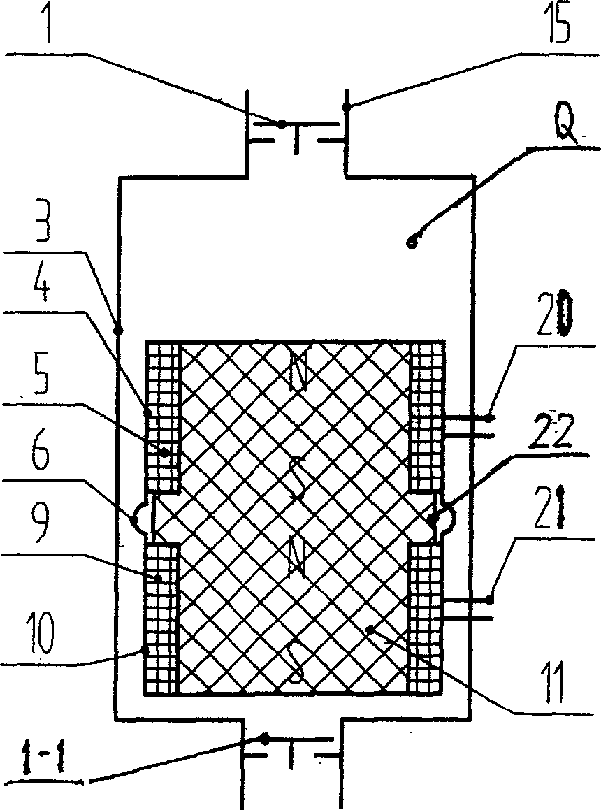 Electromagnetic volume factor fluid engine