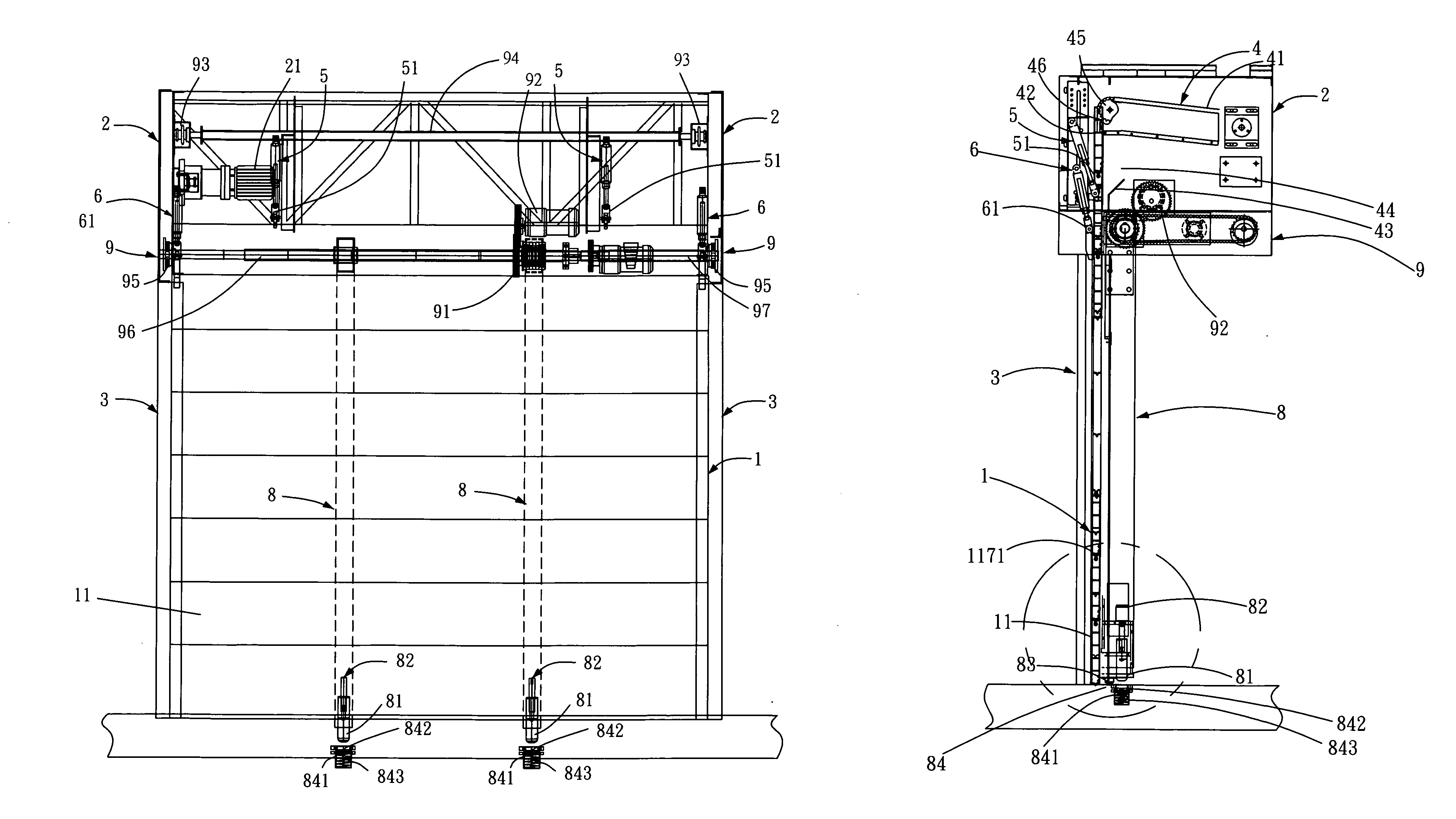 Automatic Auto-Sensing Flood Protection Roller Shutter with Auto-Locating Reinforced Column