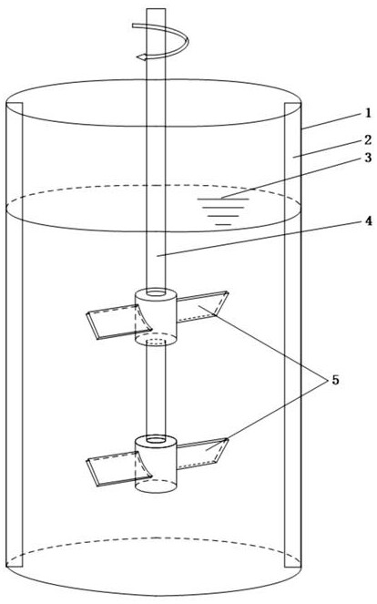 A combination paddle stirring device