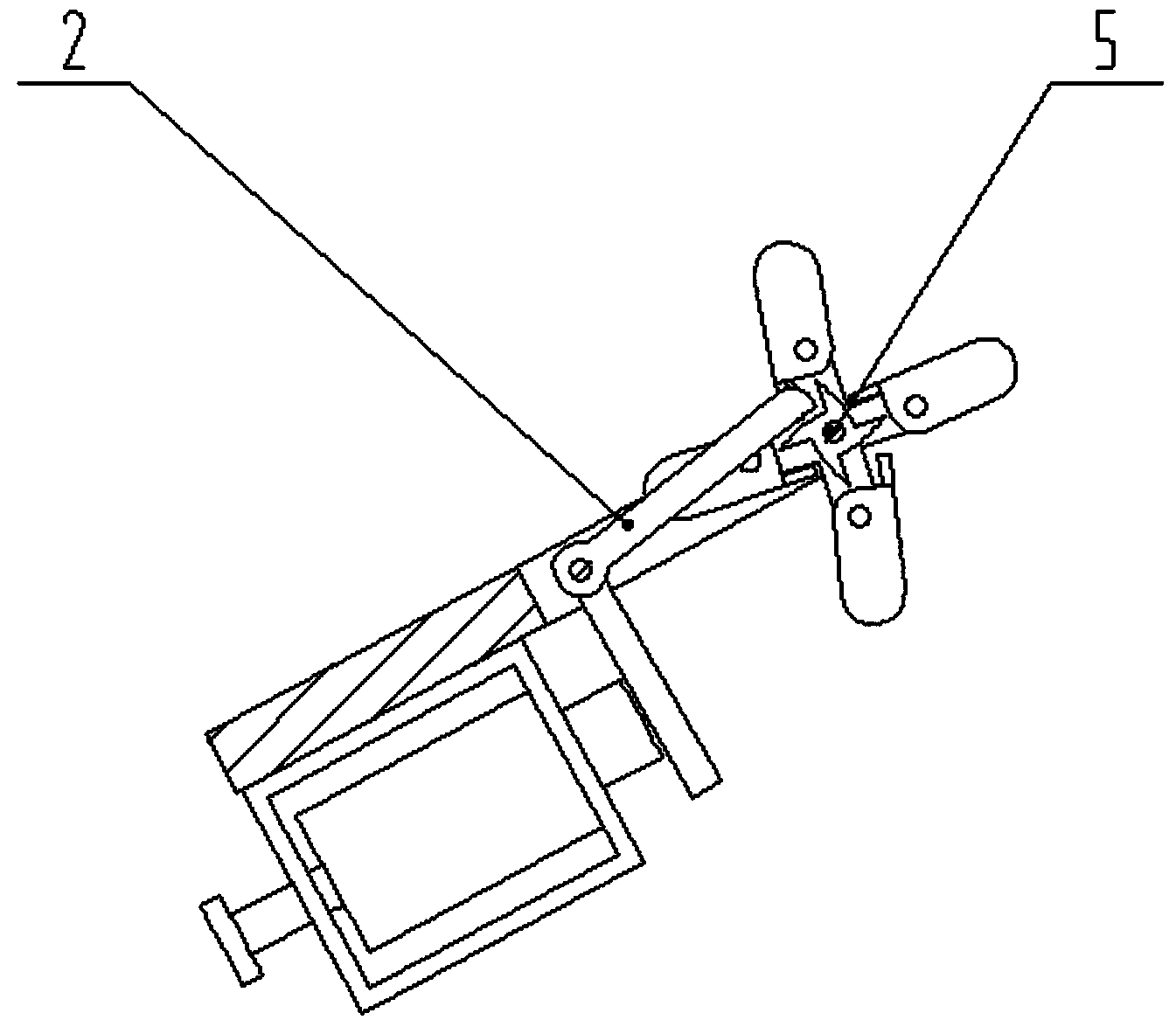 Inactive-stressing medicine outgoing device