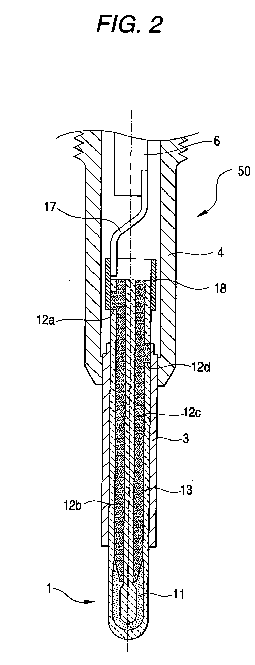 Ceramic heater, glow plug, and ceramic heater manufacturing method