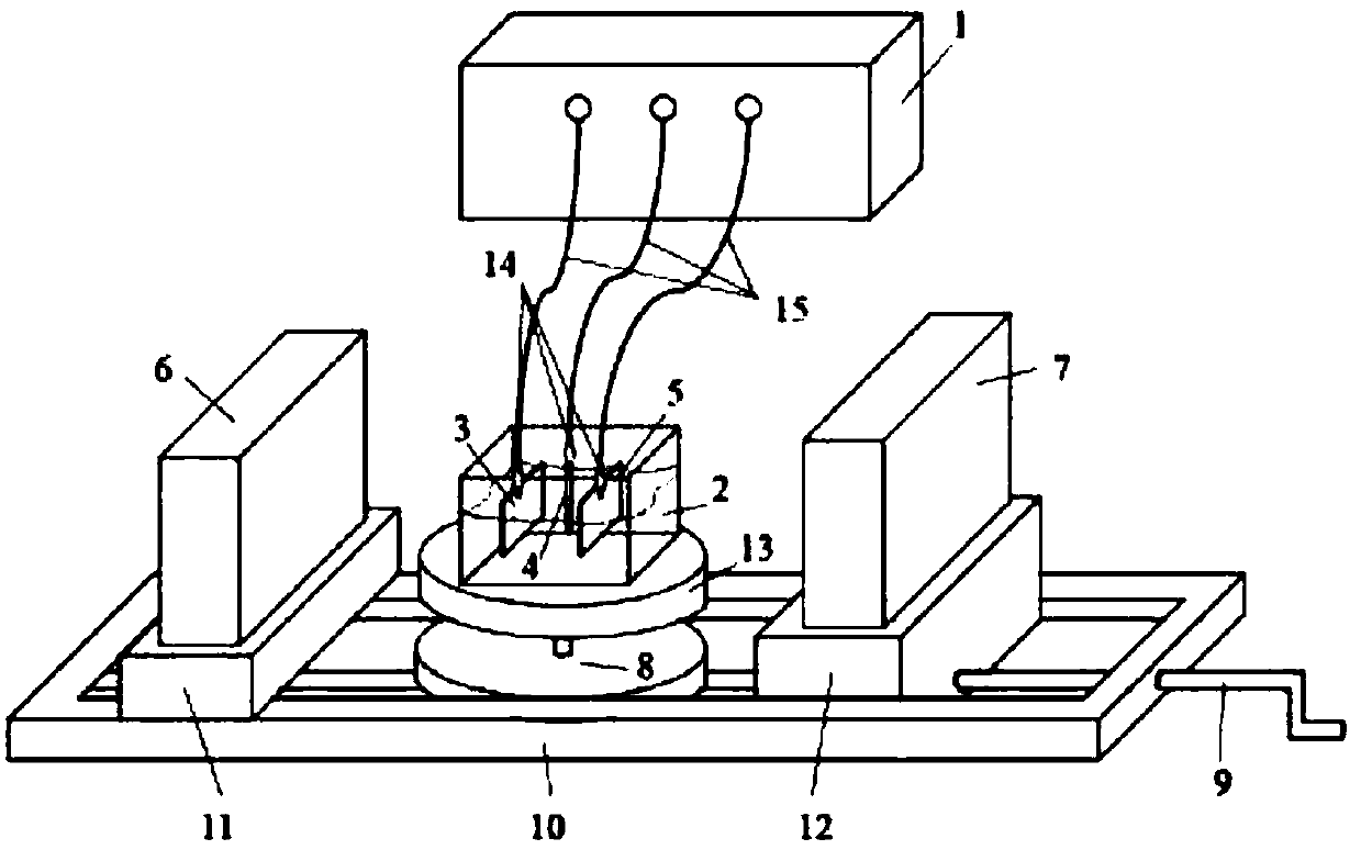 Electrolyzed water reaction device with externally applied magnetic field and method for improving electrocatalytic properties