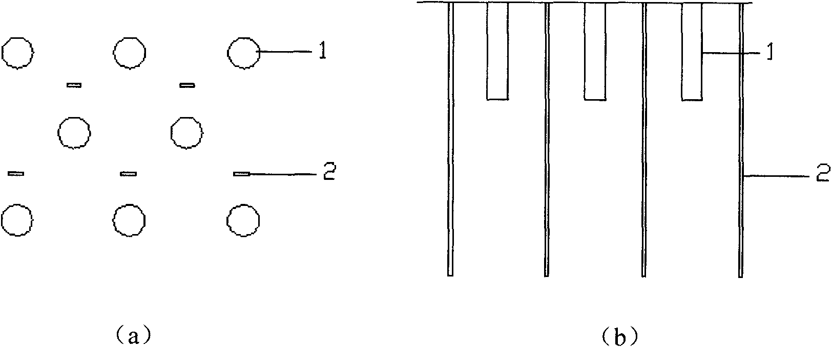 Simulation long board-peg work centrifugal model and test unit and method thereof