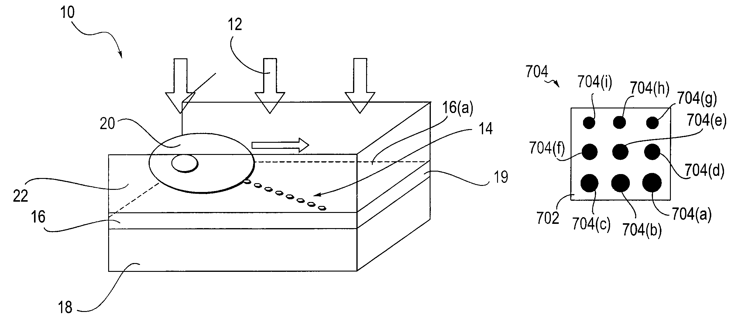 Optofluidic microscope device