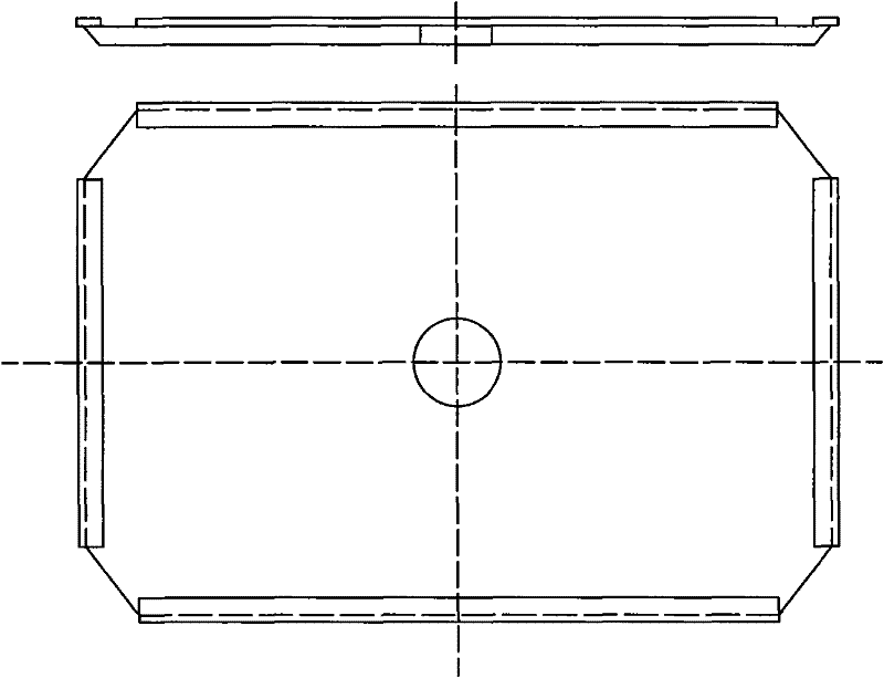 Method for producing box beam/column with steel structure