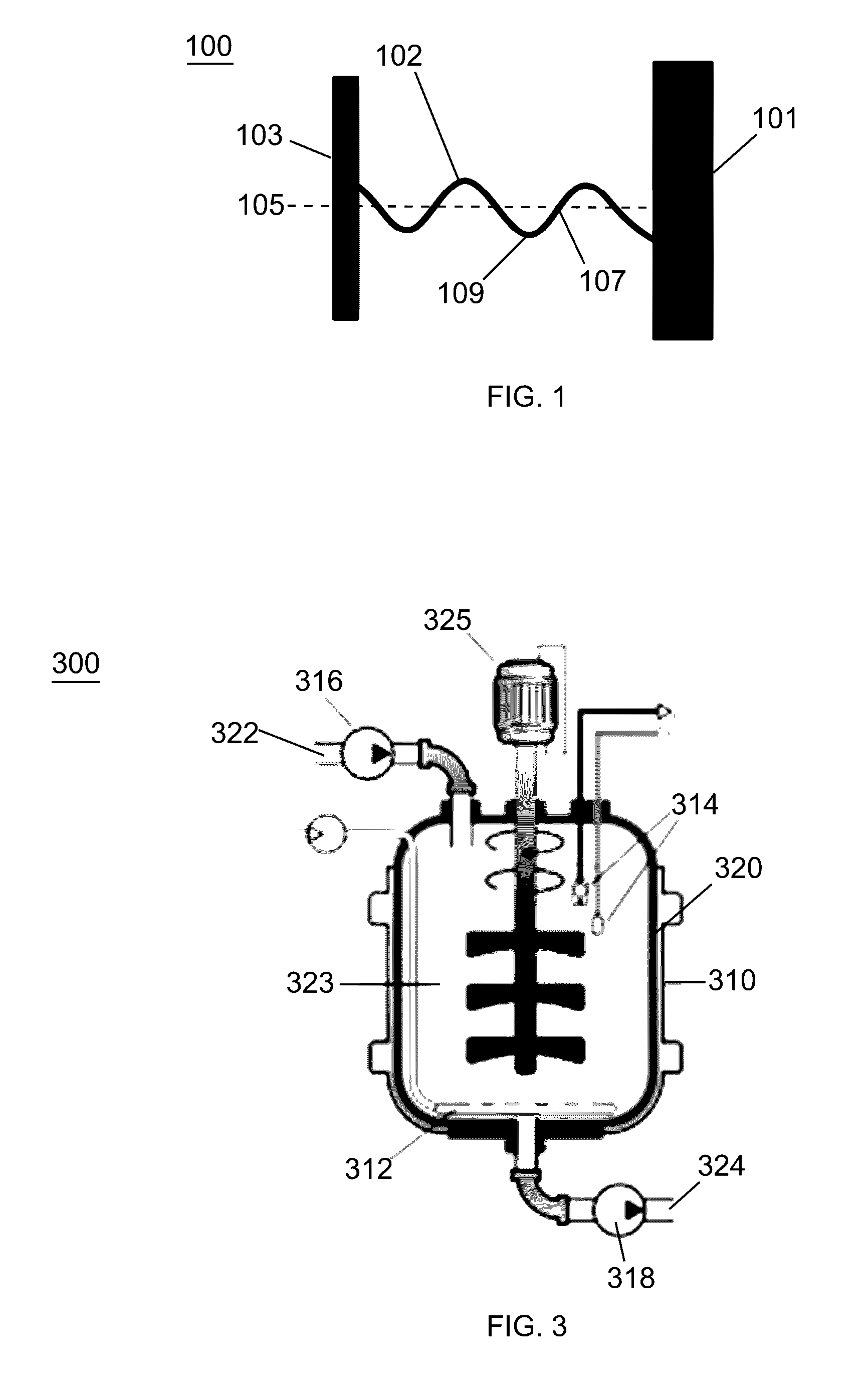 Bioreactor using acoustic standing waves