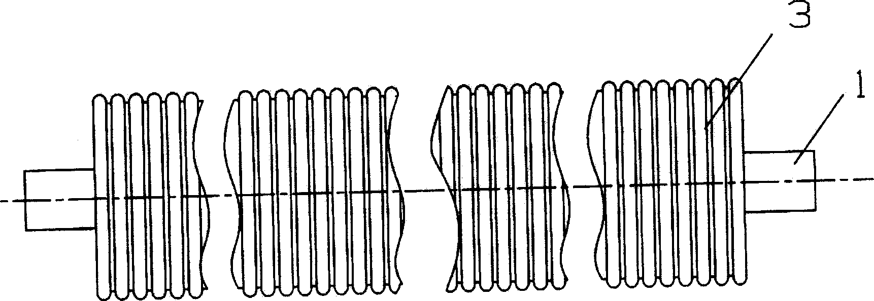 Self-compensation high-temp resistance prefabricated direct-buried heat insulation pipe