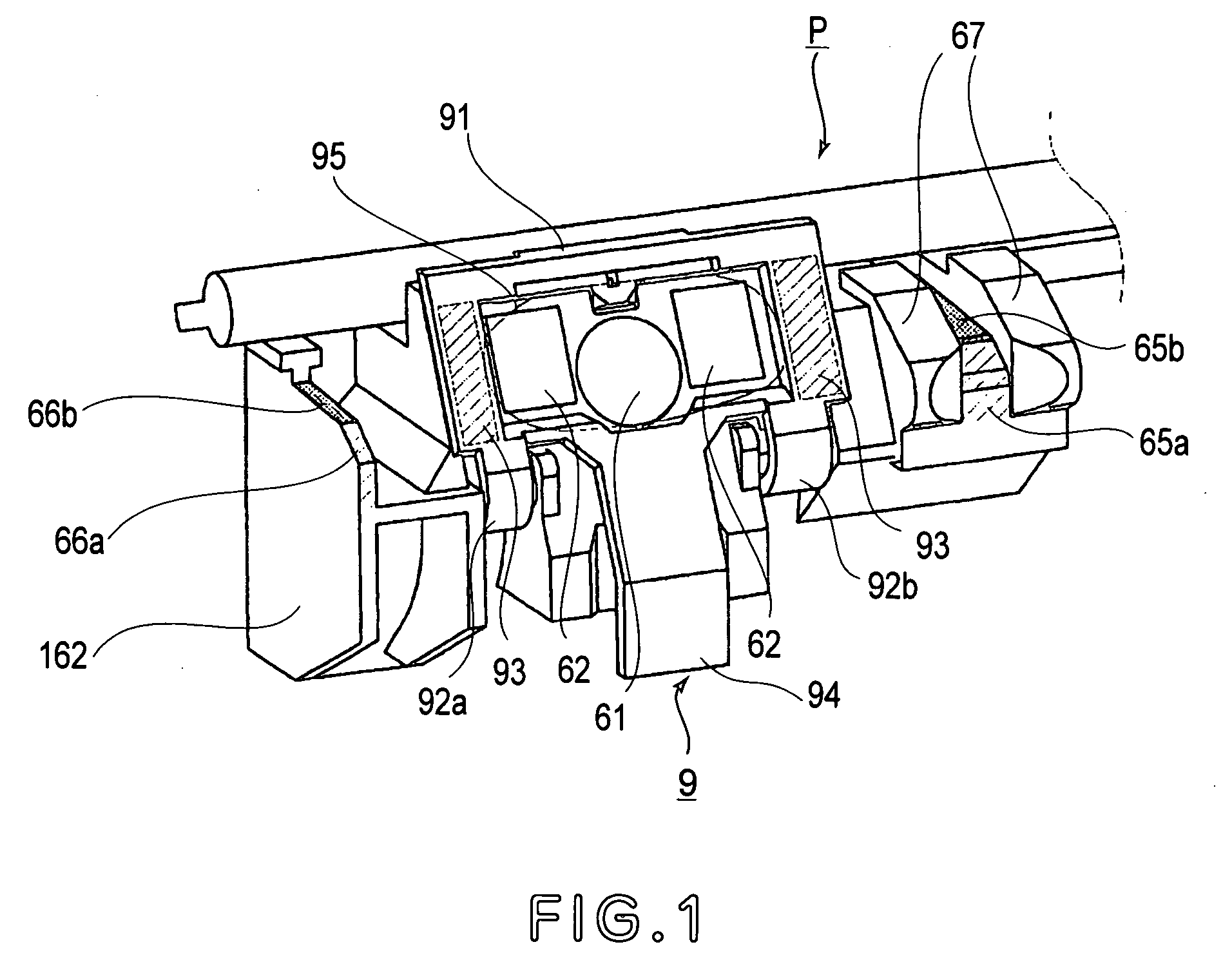 Image forming apparatus, unit mountable thereto and separating member