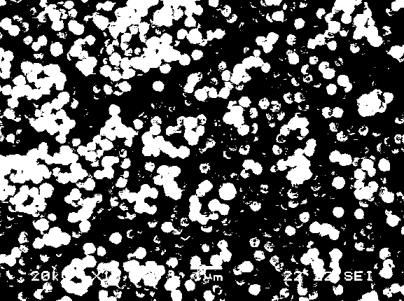 Surface-modified ammonium phosphotungstate/ammonium phosphomolybdate ultrafine particle and preparation method thereof