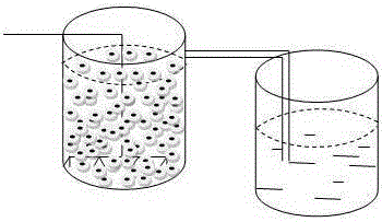 A kind of method for preparing high-concentration magnesium chloride solution by continuous dissolving of bischofite in salt lake