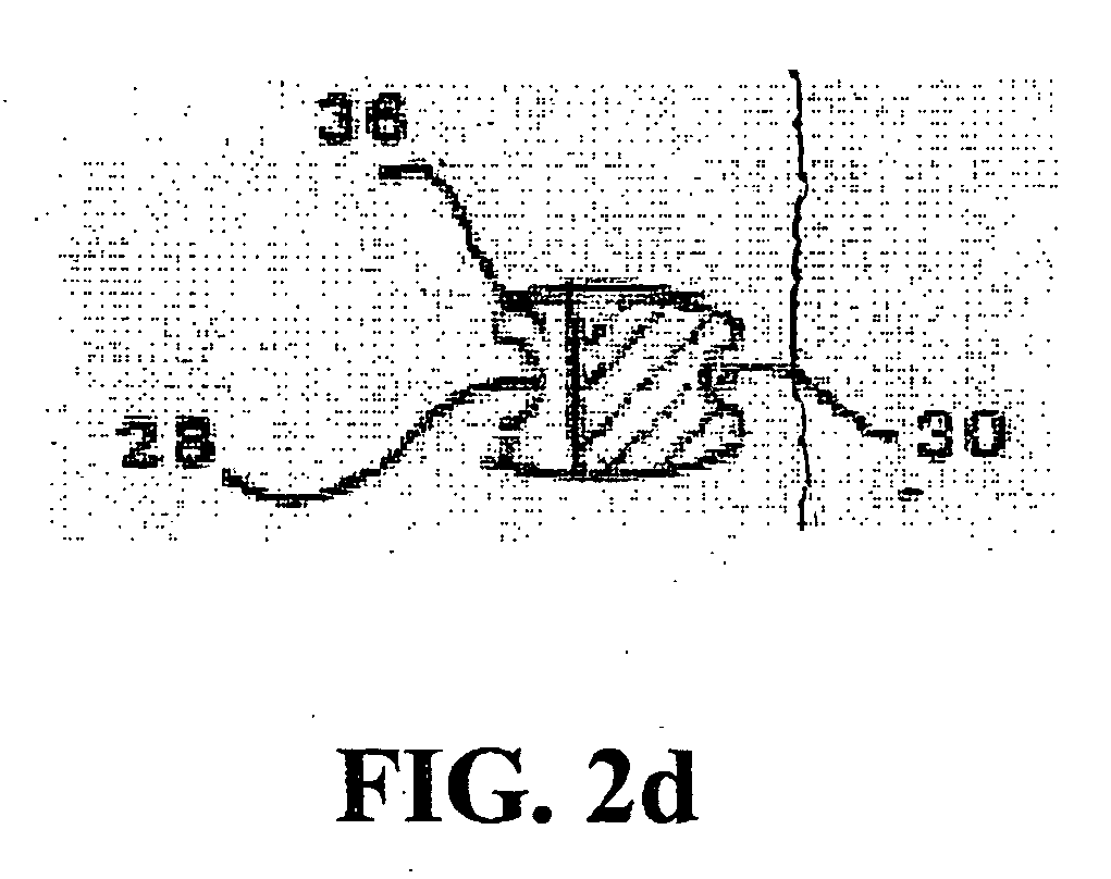 Needle for machine stitching with a composite thread