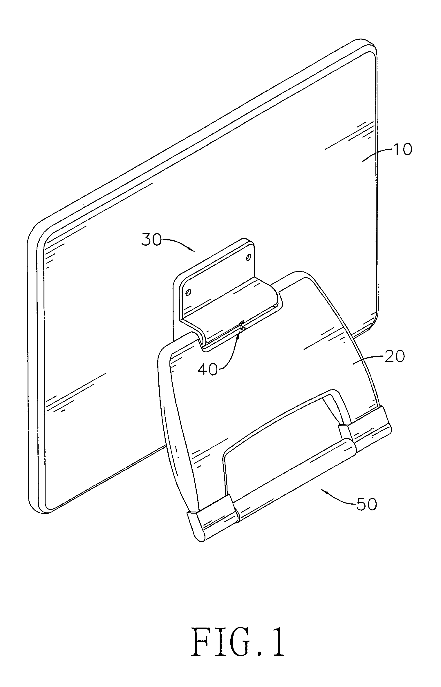 Flat panel display support