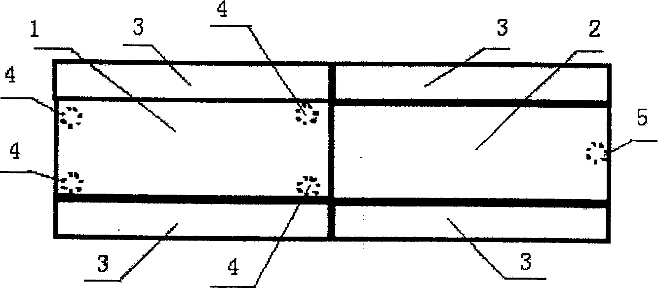 Human body centre-of gravity dynamic position measuring instrument and its measuring method