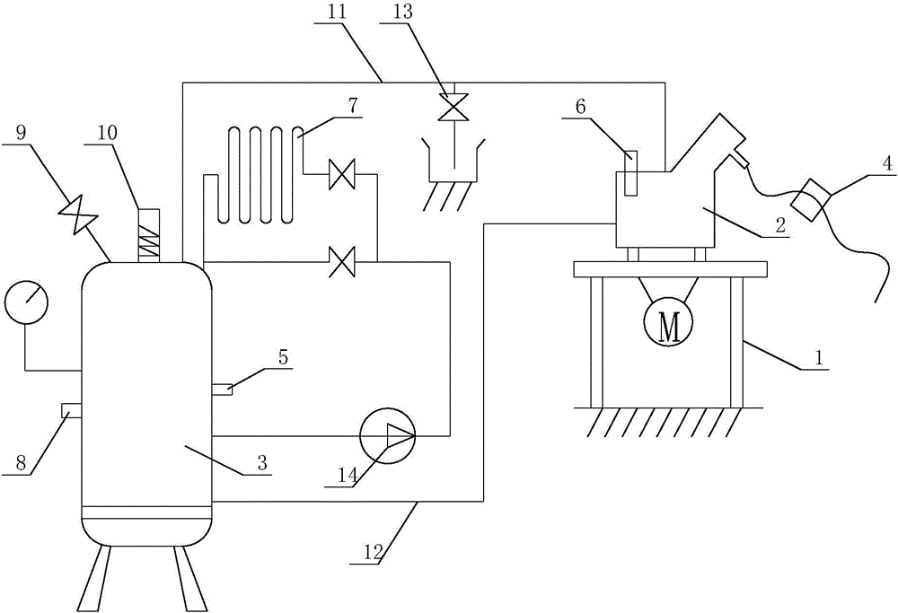 Automobile expansion tank pressure relief cover reliability test method and system