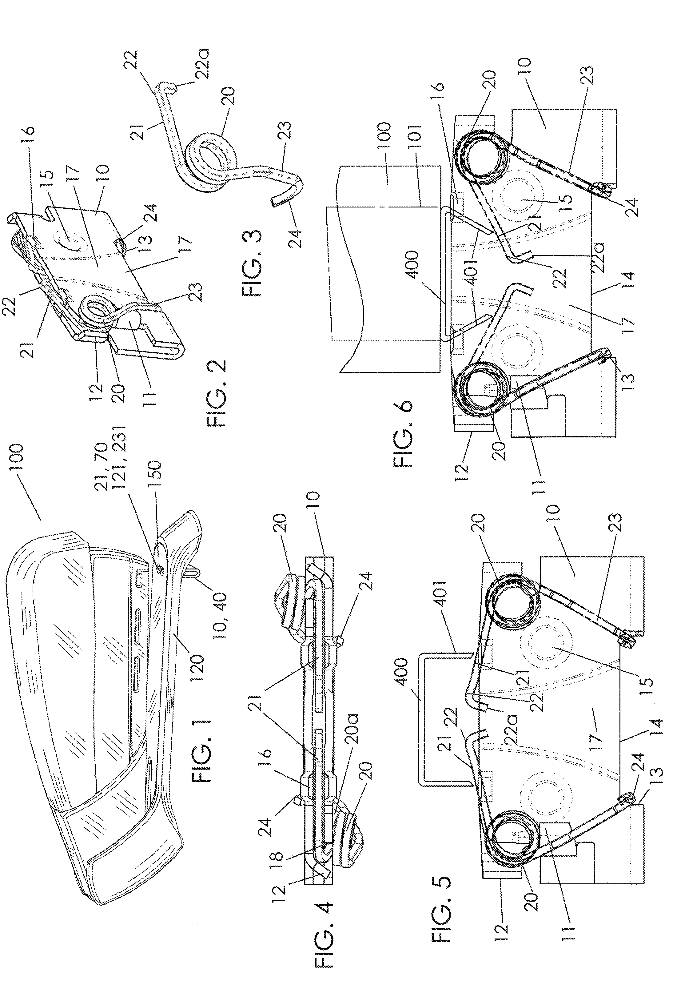 Flat clinch stapler anvil assembly