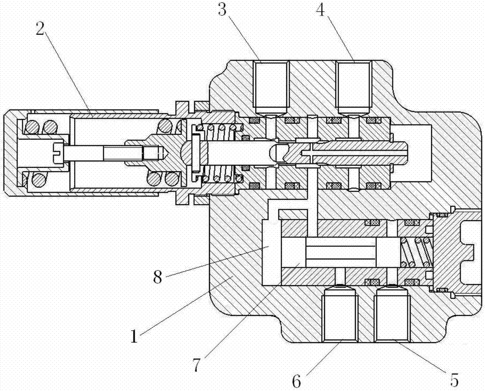 A brake valve assembly