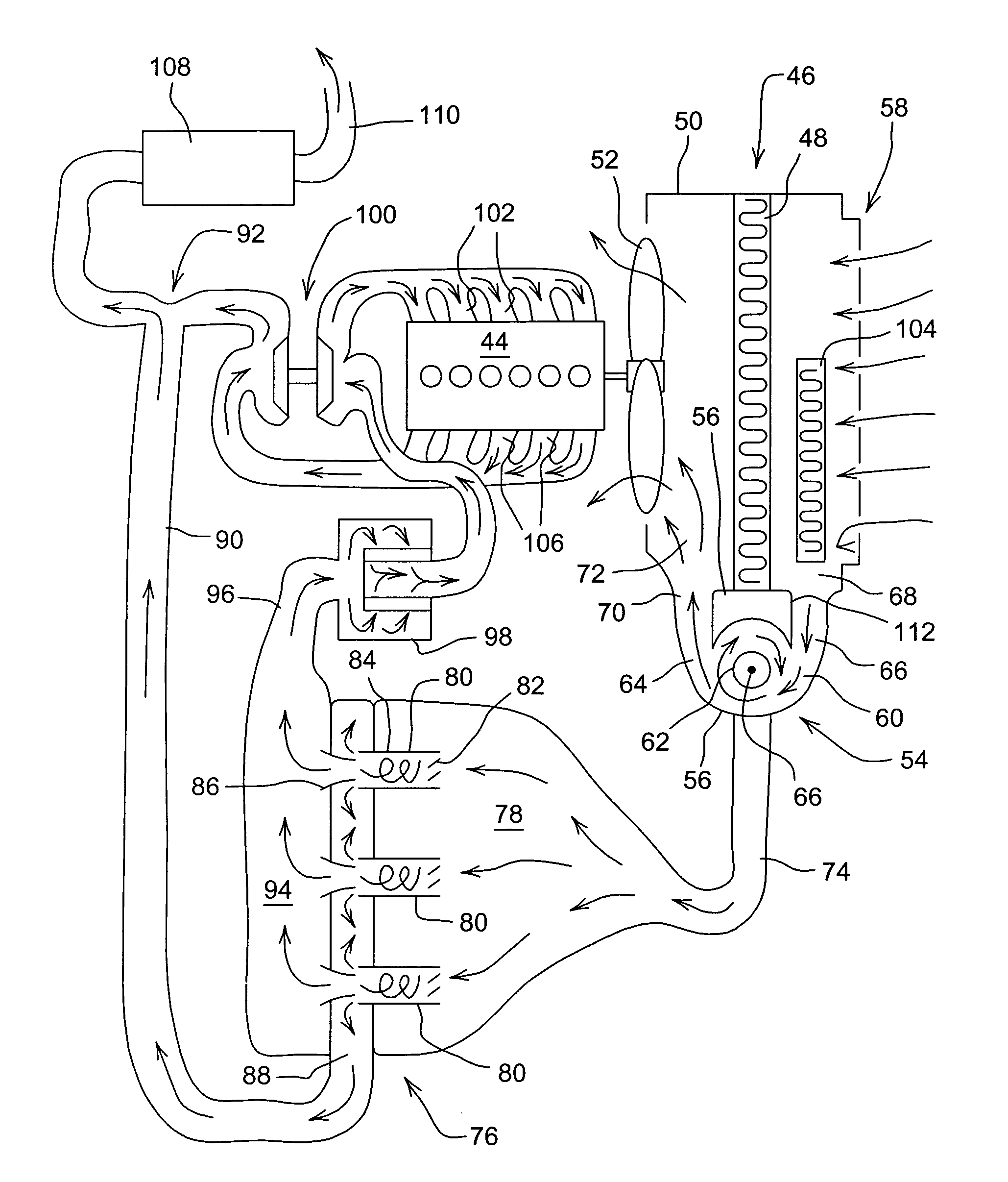 Air precleaner arrangement for an internal combustion engine comprising two cyclone filters