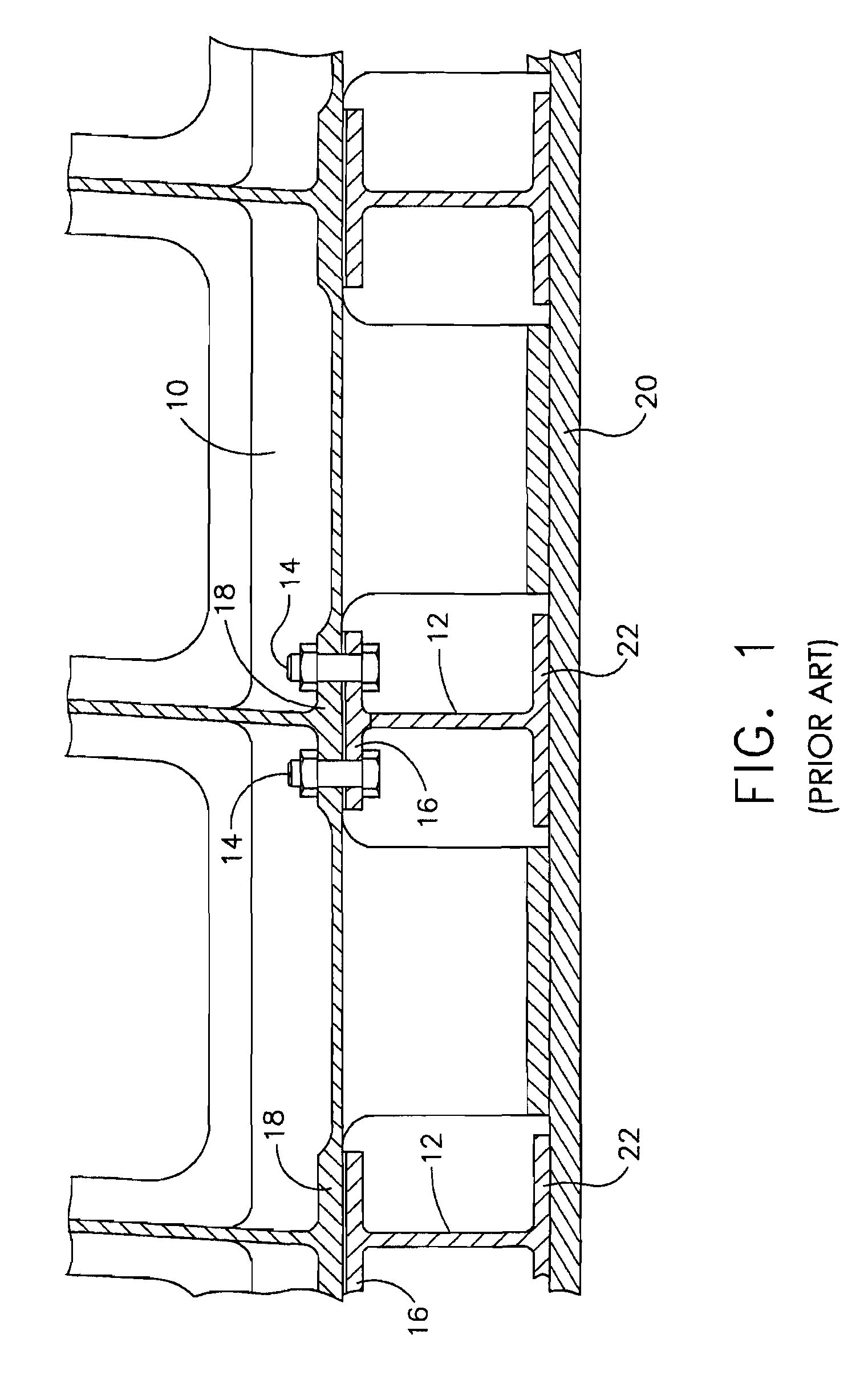 Rib support for wing panels