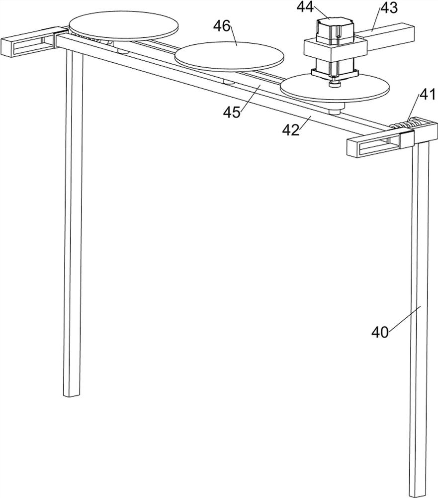 Medical anesthetic liquid medicine bottle crushing device