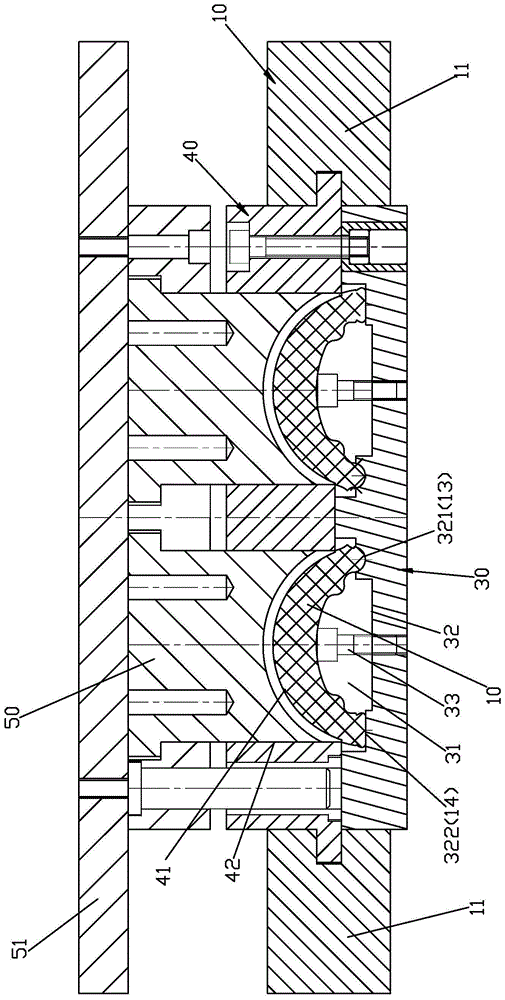 A kind of production method and forming equipment of brake shoe