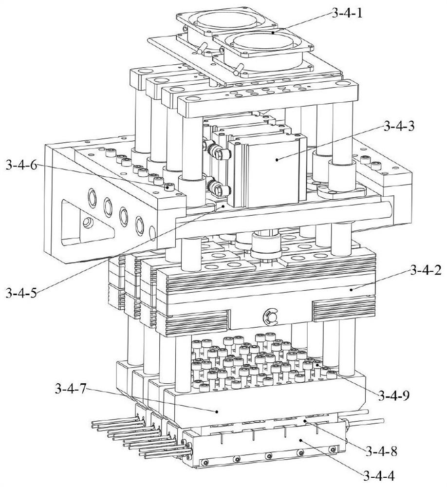 Battery sheet pressure welding device, battery string pressure welding device and welding method thereof