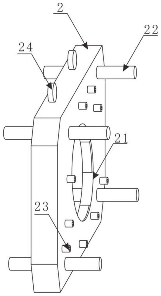 A prestressed tension tooling