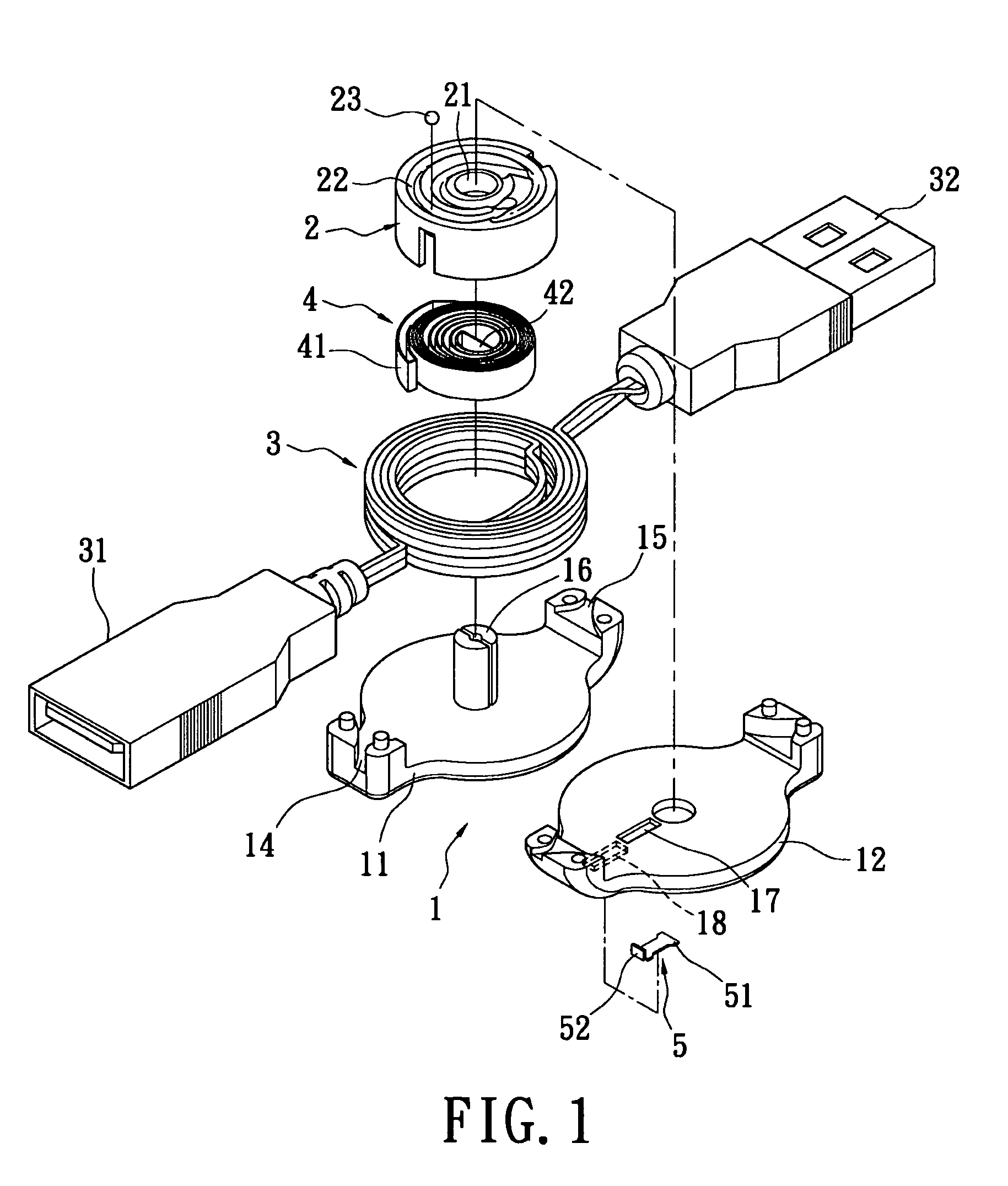 Cable reel mechanism