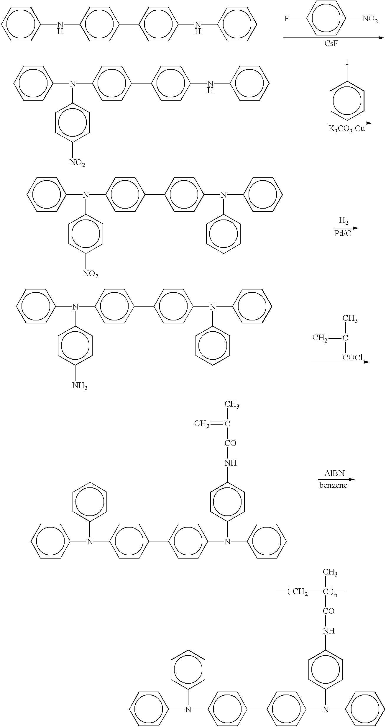 Multicolor organic EL element having plurality of organic dyes, method of manufacturing the same, and display using the same