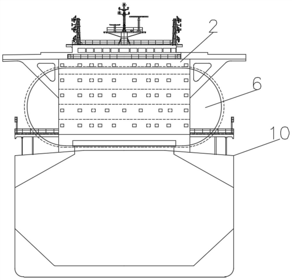 Dual-fuel bulk cargo ship