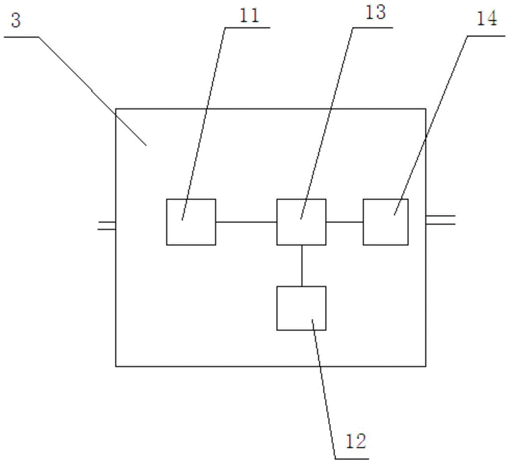 A hydraulic oil pollution monitoring system