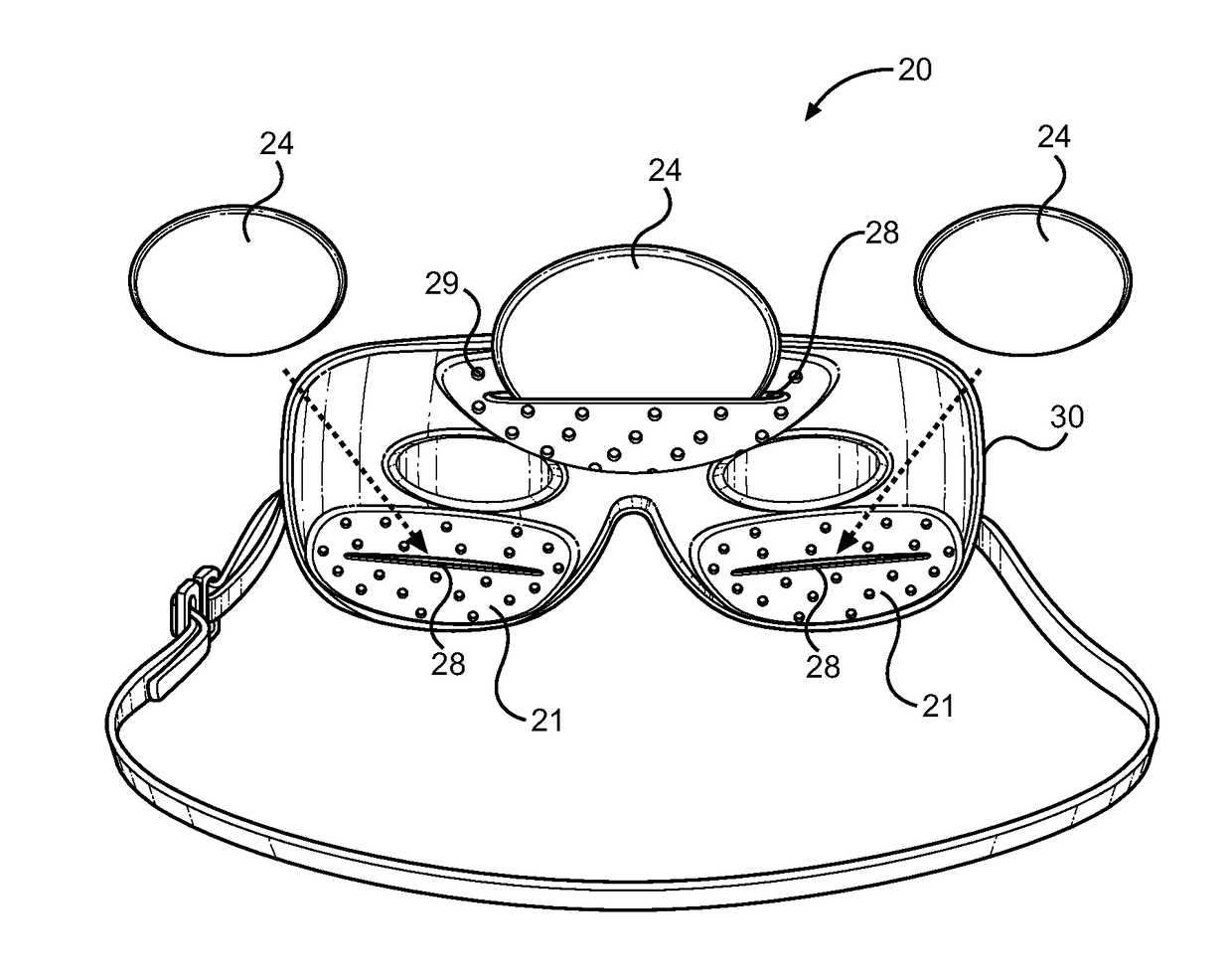 Sleeping beauty mask