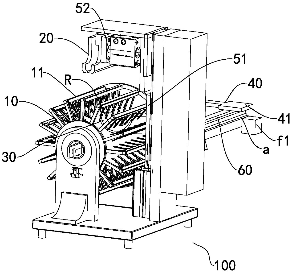 Feeding device and feeding method in anodizing process of aluminum die casting