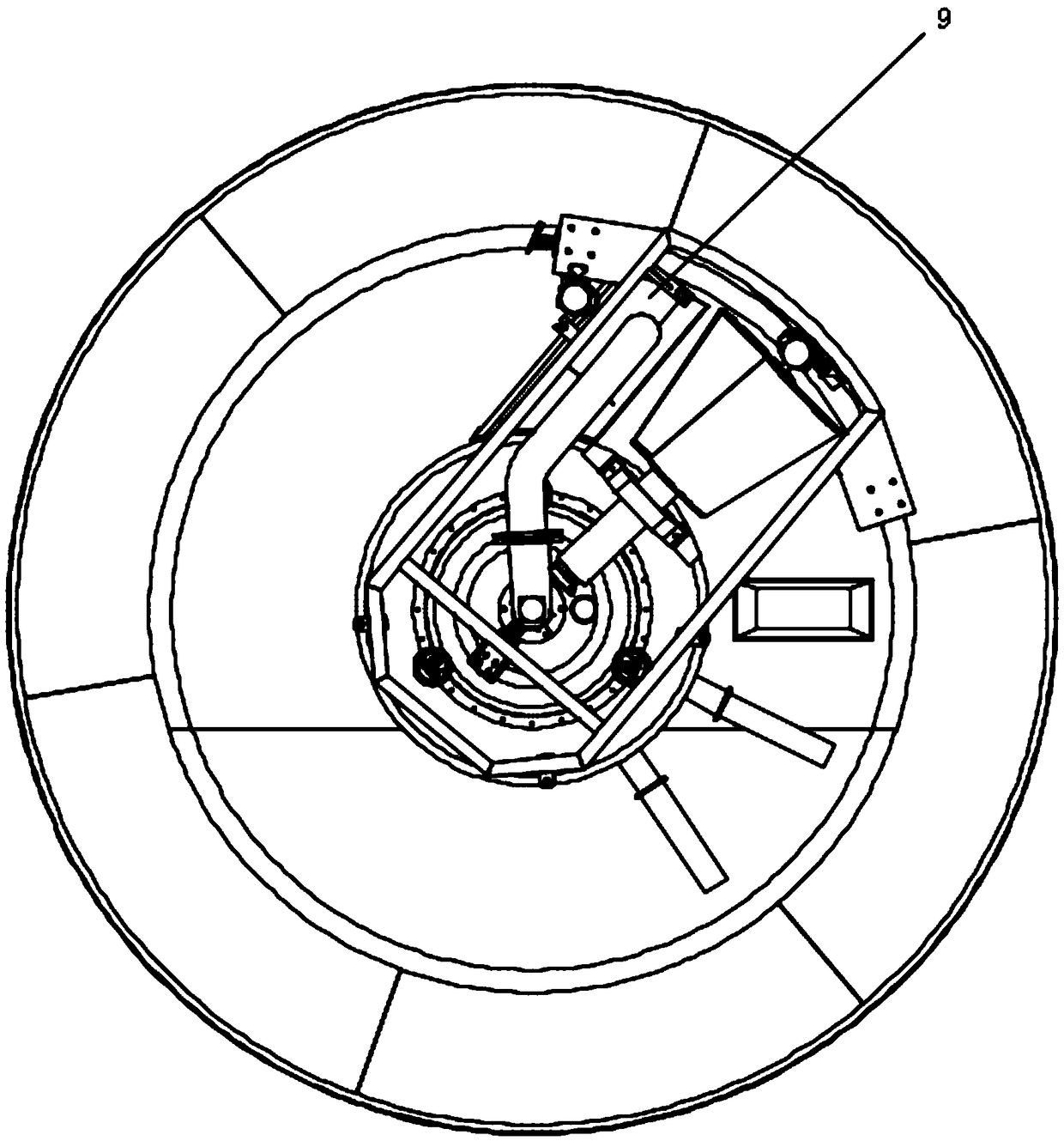 Shallow-layer air-floating sewage filter