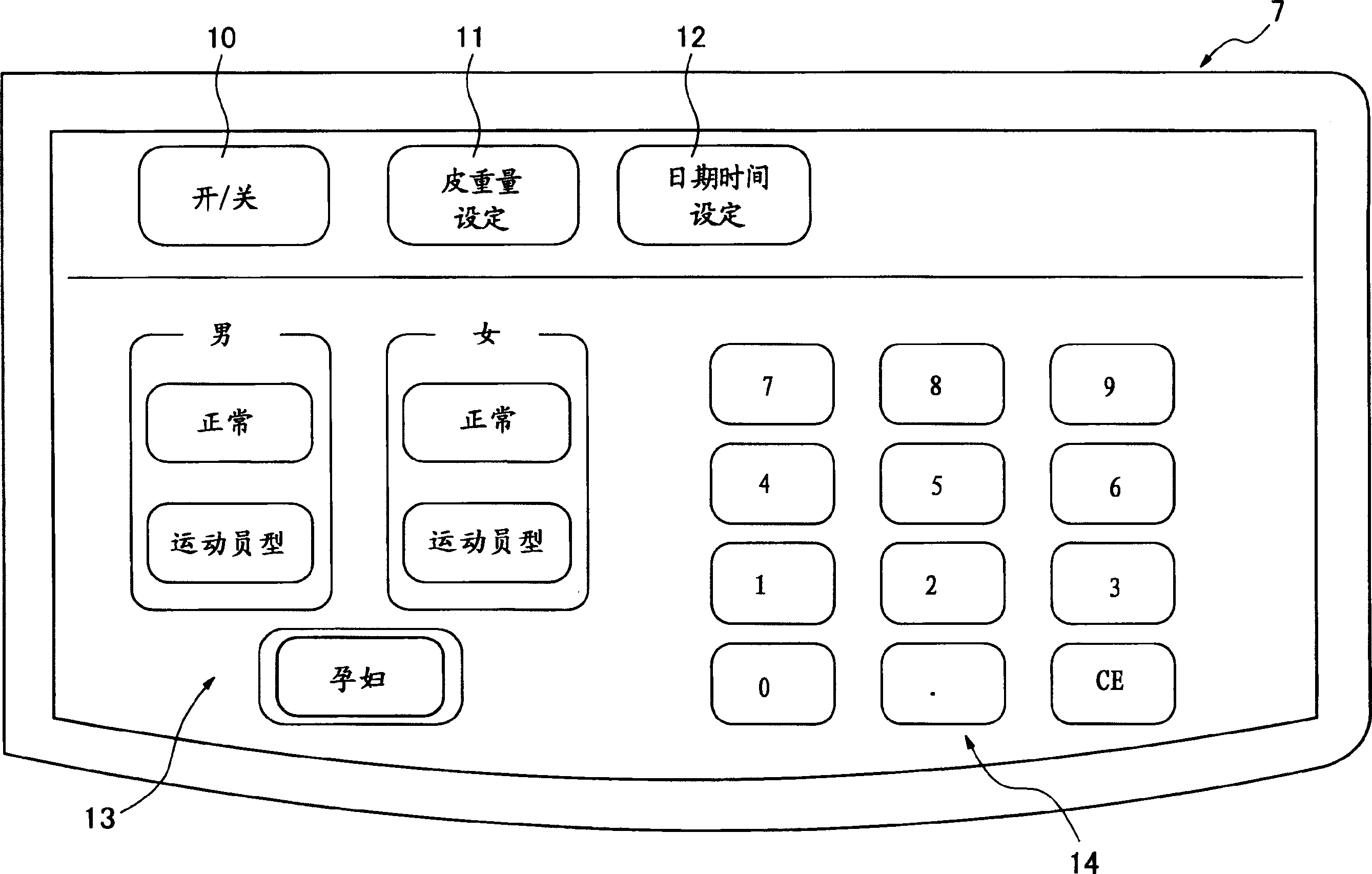 Body composition management apparatus for pregnant woman